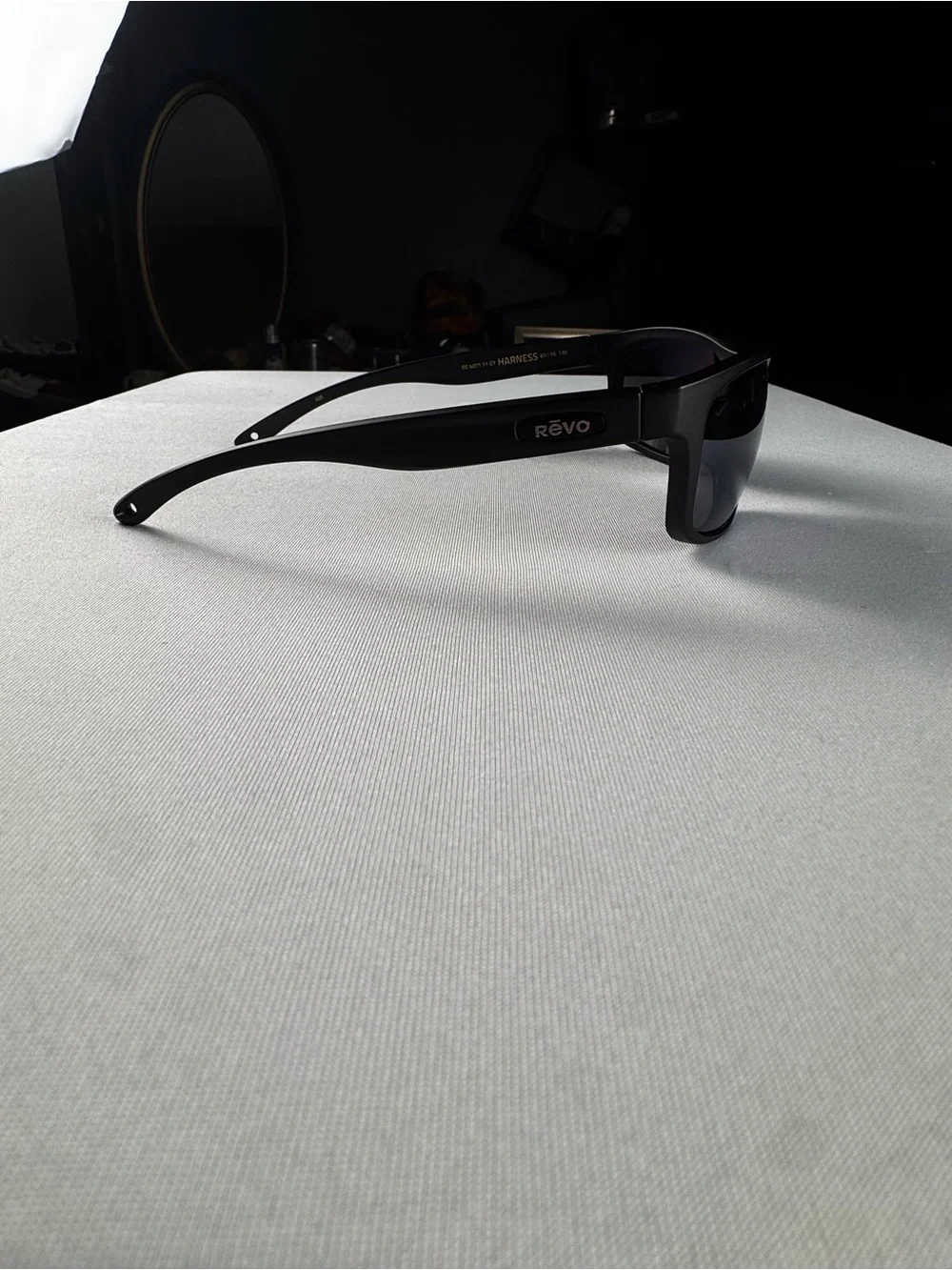 NEW! REVO Harness (RE 4071 11 GY) Matte Black Frames Polarized Graphite Lenses